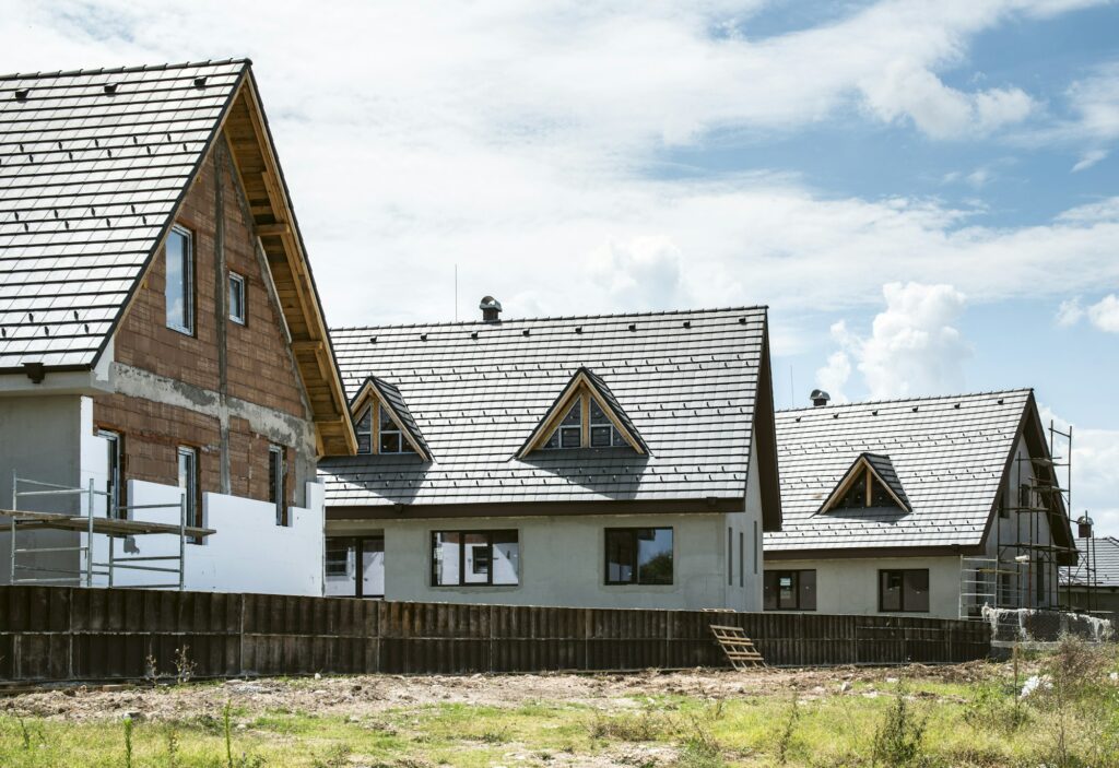 Small new build house